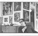 CARTIER-BRESSON GEORGE COSTAKIS IN HIS MOSCOW APARTMENT, MID 1970S. PHOTO BY HENRI CARTIER-BRESSON